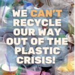 We can't recycle our way out of the plastic crisis - Insta post from Story of Stuff